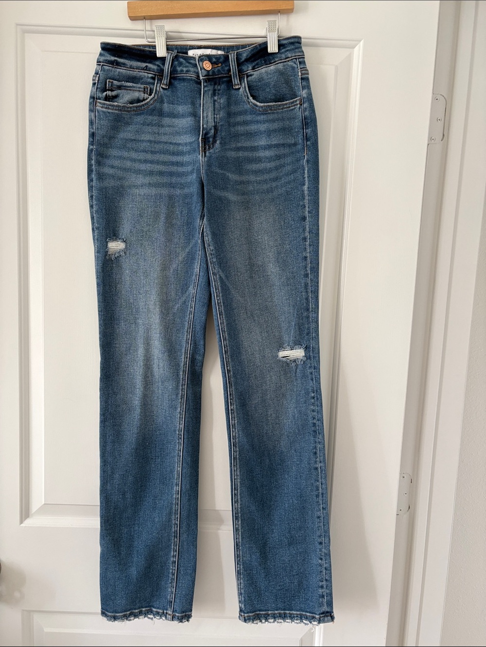 NWT Flying Monkey Black Label Mid Rise Straight Leg Size 26